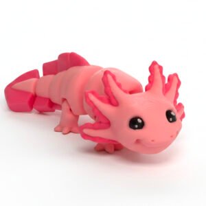 Rozā Aksolotls – BittyBeasts