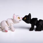 Kaķis – BittyBeasts - Atslēgu piekariņš melns