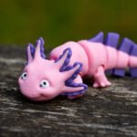Rozā Aksolotls – BittyBeasts - Rozā