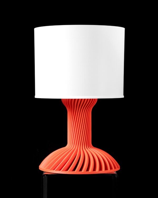 Ridged galda lampa