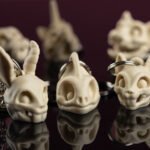 Skeleton Keychain - Tu neesi pūlis! Tu ESI īpašs! - Vāvere, Melna