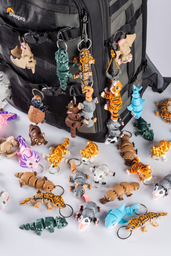 BittyBeasts komplekts – 5 atslēgu piekariņi par īpašu cenu