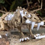 Ledus laikmeta tīģeris skelets