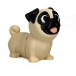 Mopsis - ar mēlīti rotaļlieta