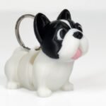 Franču buldogs - atslēgu piekariņš