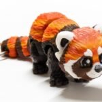 Sarkanā panda - atslēgu piekariņi